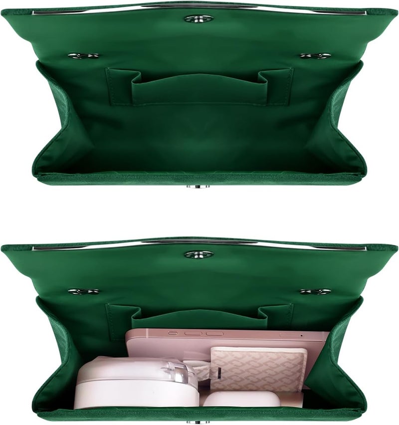 TINDTOP Clutch Purses for Women, Formal Evening Bags Suede Shoulder Envelope Party Handbags Wedding Cocktail Prom Clutches - Image 4